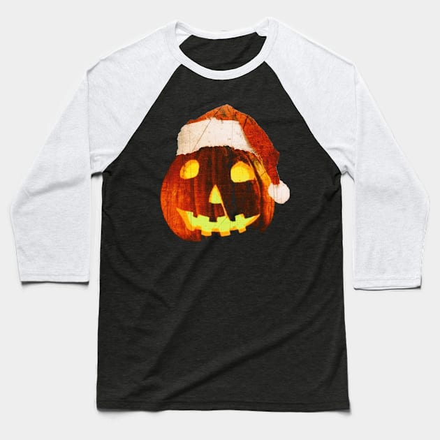 HALLOWEEN CHRISTMAS Baseball T-Shirt by WickedOnes